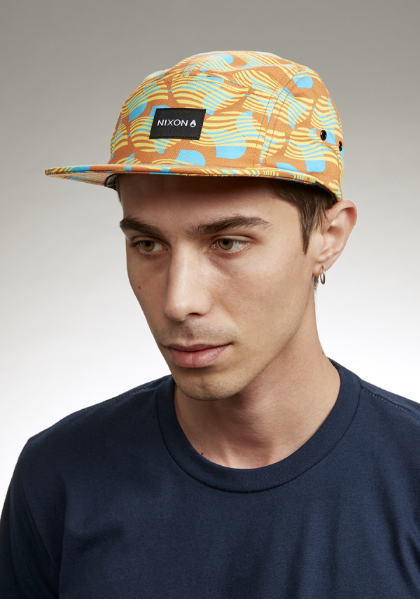 Mikey 5 Panel Hat - Sunrise   Multi For Discount