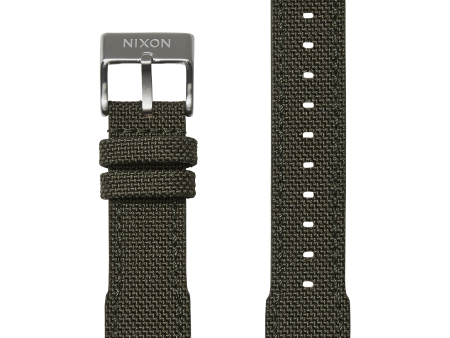 20mm Cordura Canvas Band - Forest Green Hot on Sale