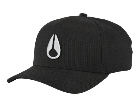 Deep Down Athletic Snapback - Black   White Hot on Sale