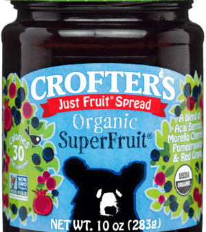 Crofters Just Fruit Spread Super Frt Og 10 Oz Sale