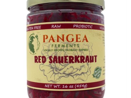 Pangea Ferments Org Red Sauerkraut 16 oz Sale