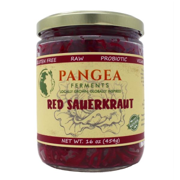 Pangea Ferments Org Red Sauerkraut 16 oz Sale