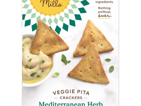 Simple Mills Mediteranean Herb Pita Cracker 4.25oz on Sale