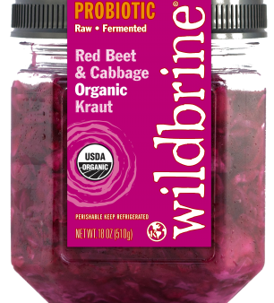 Wildbrine Org Beet Cabbage Sauerkraut 18 Oz on Sale