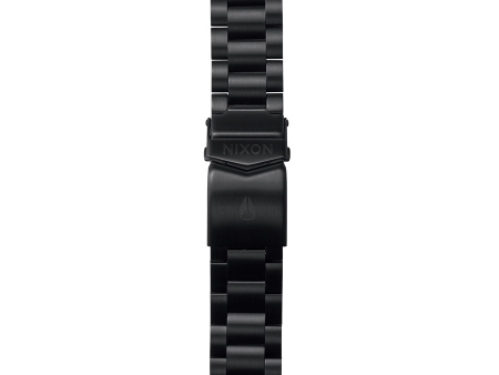 20mm Stainless Steel Band - All Black Online now