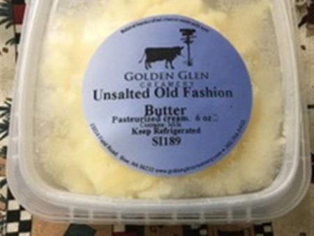 Golden Glen Creamery Farmstead Butter, Unsalted 6oz Fashion